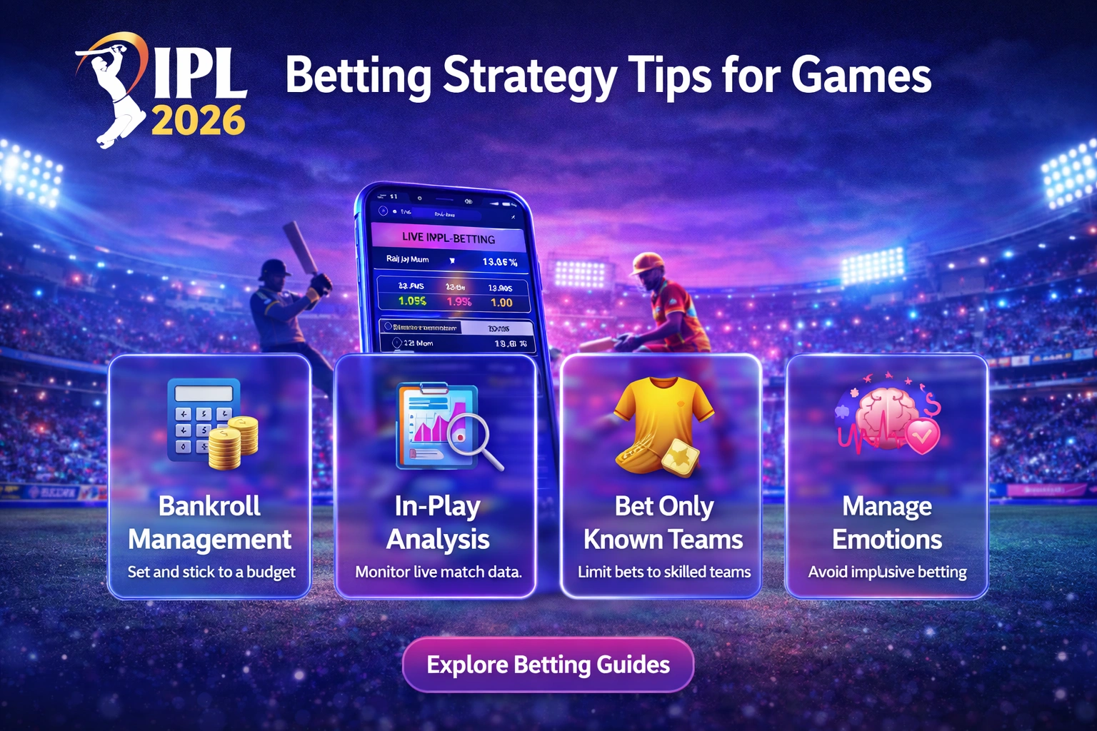 IPL Cricket Betting strategy tips