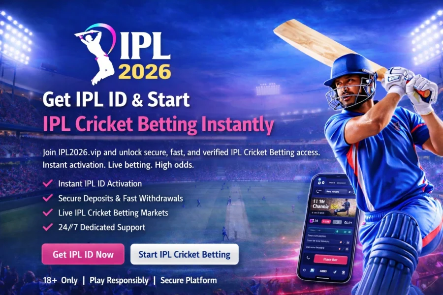 Get IPL ID IPL Cricket Betting Banner