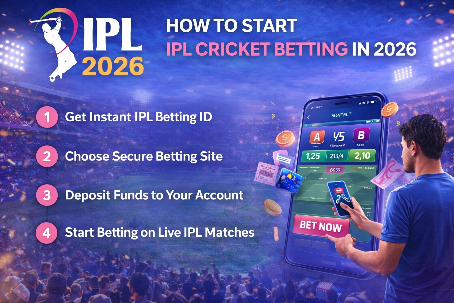How to Start IPL Cricket Betting in 2026 Guide
