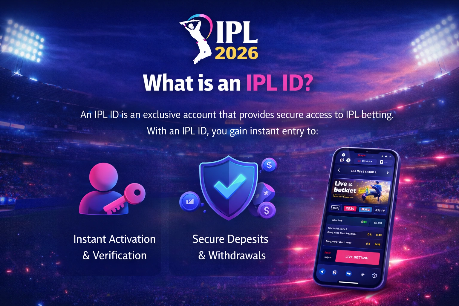 What is an IPL ID for IPL Cricket Betting