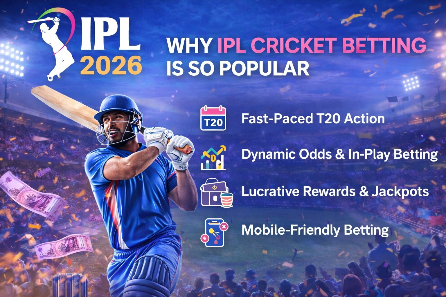 Why IPL Cricket Betting is So Popular 2026 Banner