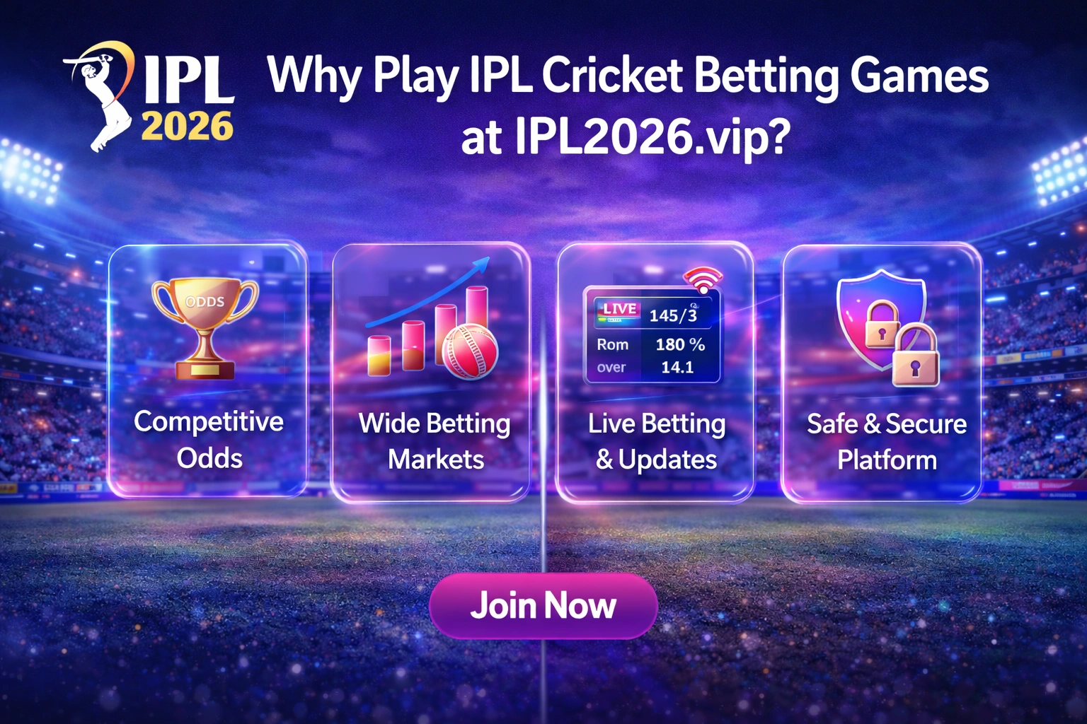 Why Play IPL Cricket Betting Games at IPL2026.vip