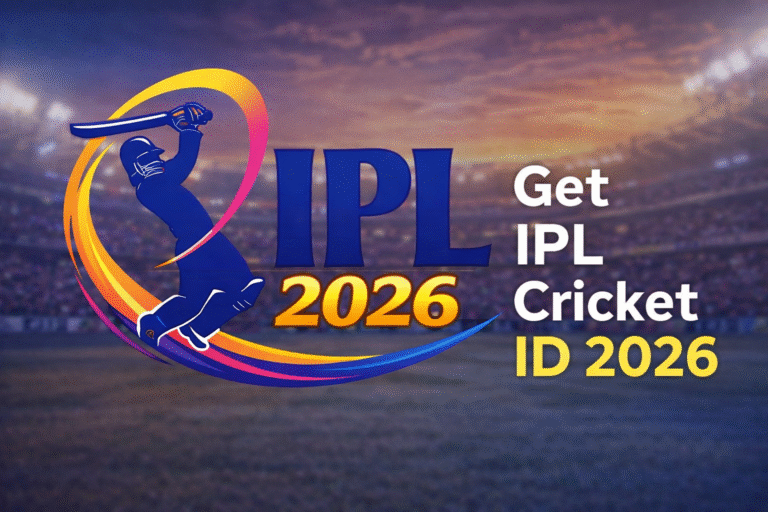 Get IPL Cricket ID 2026 online fast and secure