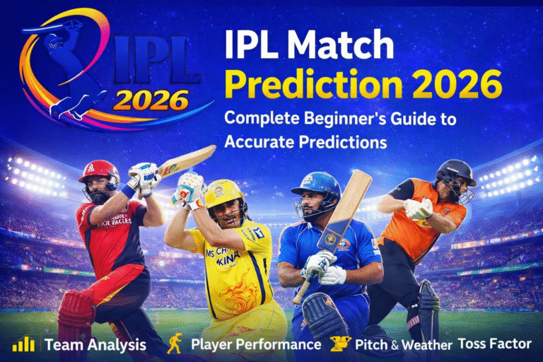 IPL Match Prediction 2026 Guide with Logo, Expert Tips and Winning Strategies